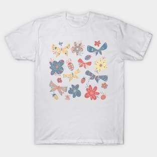 Butterflies and ladybug T-Shirt